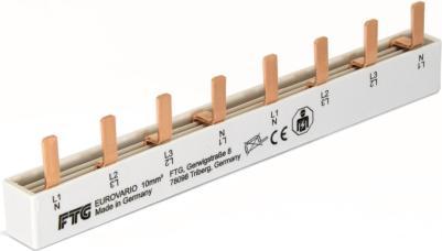 Immagine prodotto FTG Pin E 8 4 poli 10qmm ESS40810A sbarra Eurovario