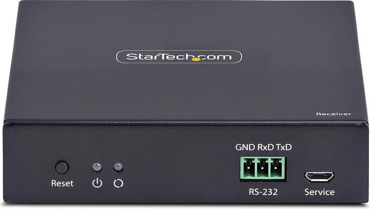 Produktbild StarTech .com IH2006-HDMI-RX, Receiver, Kabelgebunden, 3840 x 2160 Pixel, 60 Hz, Schwarz, Metall