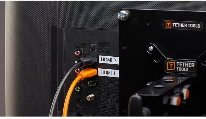 Immagine prodotto Tether Tools Cavo TetherPro da HDMI 2.0 a HDMI 2.0, 3 m Nero (3 m, HDMI)