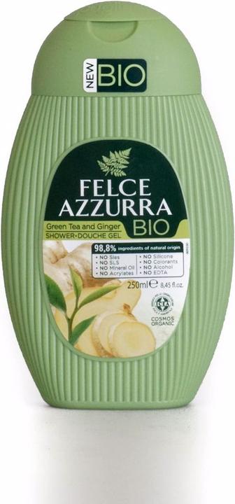 Immagine prodotto Felce Azzurra Gel Doccia Tè Verde e Zenzero Biologico 250 ml (250 ml)