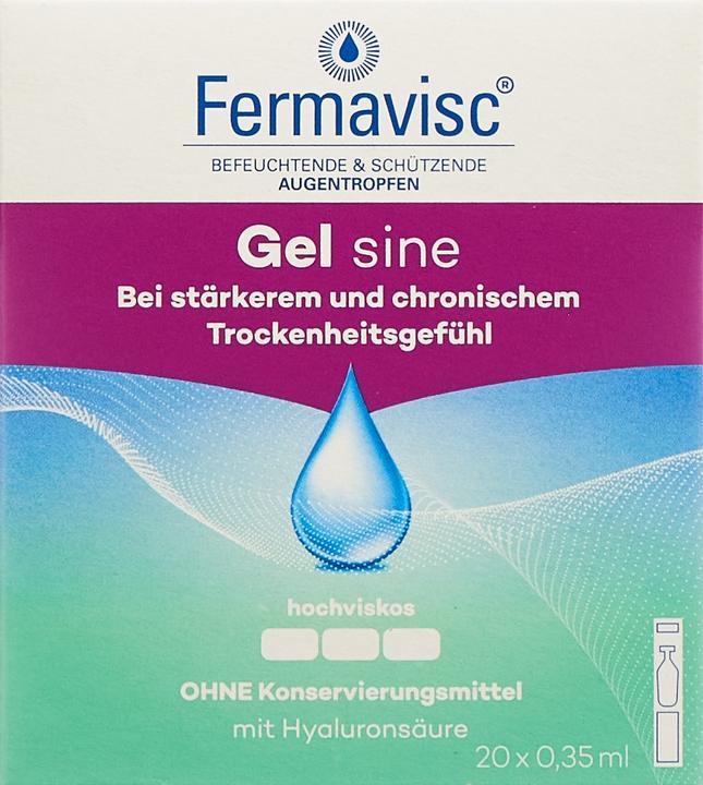Produktbild OmniVision Fermavisc Gel Sine (7 ml, Fermavisc Gel sine Gtt Opht)