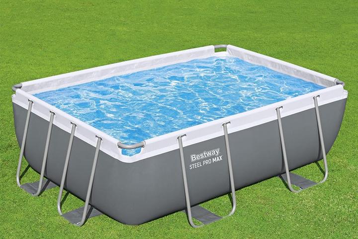 Produktbild Bestway Power Steel Frame Pool-Set (282 x 196 x 84 cm)