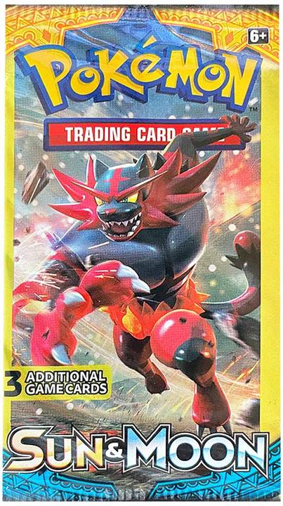 Produktbild Pokémon Sun & Moon Base Set 3-Pack Booster (Englisch, Booster Pack)