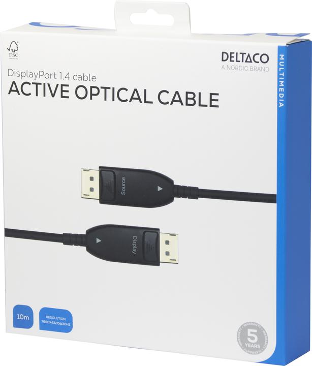 Produktbild Deltaco DP-AOC10 (10 m, DisplayPort)