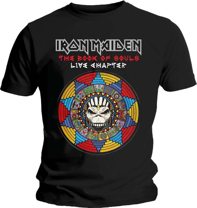 Music Brand Book of Souls Live Chapter TShirt (L)