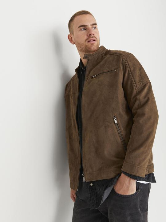 Actual product image Jack & Jones Biker Plus Size Jacket (7XL)