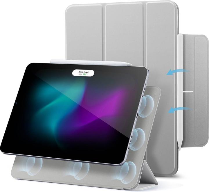 Actual product image ESR Rebound Magnetic Case (iPad Pro 12.9 2020 (4. Gen), iPad Pro 12.9 2022 (6th Gen), iPad Pro 12.9 2021 (5th Gen), iPad Air 13 2024 (M2))
