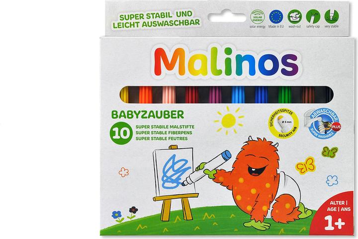 Produktbild Malinos Filzstifte Babyzauber (Mehrfarbig, 10 x)