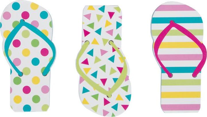 Produktbild Unique Notizblock in Form eines Flip-Flops (12stk)