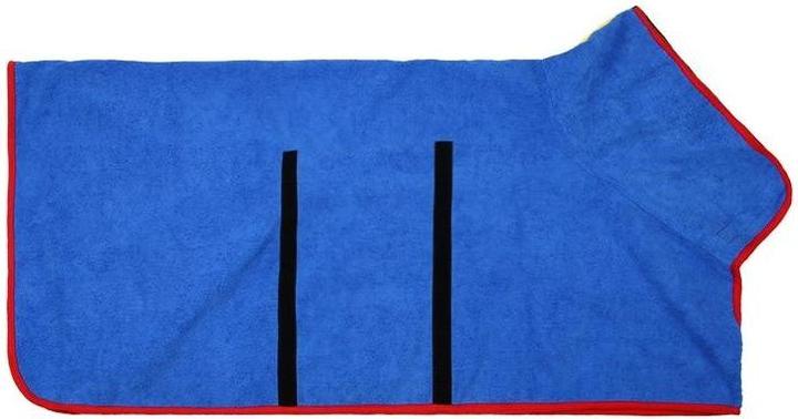 Image du produit JTI Peignoir pour chien - bleu - taille M (M, Peignoir pour chien)