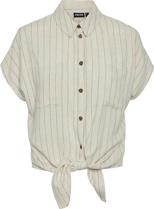 Actual product image Pieces PCVINSTY linen blend blouse (L)