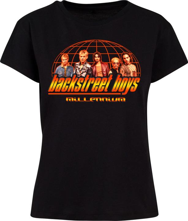Actual product image Merchcode Ladies Backstreet Boys - Millenium Globe Box Tee - 112171 (S)