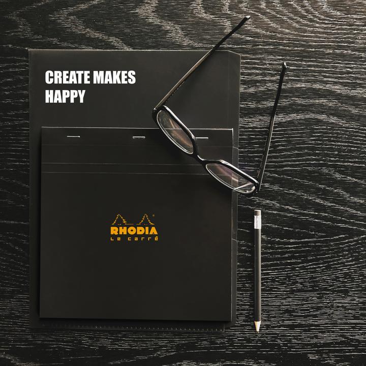 Produktbild Rhodia Blöcke geheftet 80g Basics (A1, Kariert, Weicher Einband)
