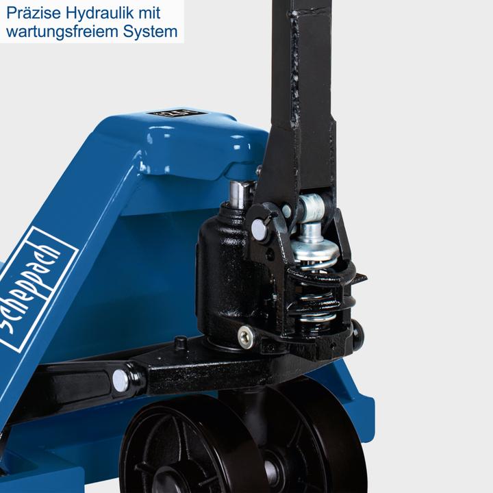 Image du produit Scheppach Chariot élévateur hydraulique 2,5 tonnes HW2500 (2500 kg)