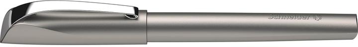 Schneider 168621 Ceod Shiny fountain pen (right- and left-handed, M-nib, incl. ink cartridge royal blue) (Graphite, Graphites, 1 x)