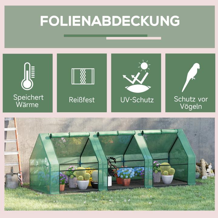 Actual product image Outsunny Greenhouse