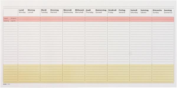 Actual product image Simplex Planner weekly planner perpetual (Special, No binding, German)