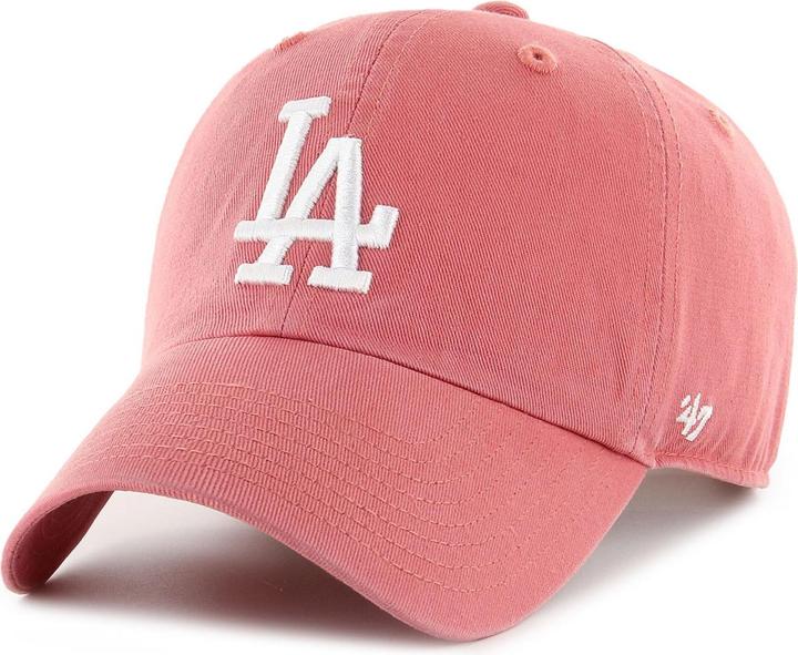 47 Brand Strapback Cap - Clean Up La Dodgers Island Red (One Size)