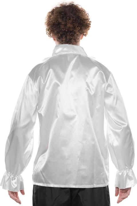 Produktbild Metamorph Satinhemd mit Rüschen weiss (46, 47, 48)