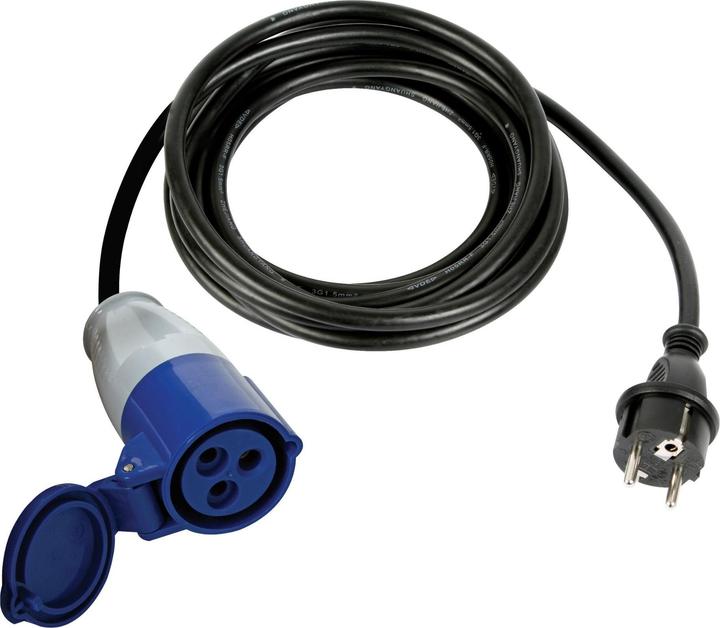Image du produit Perel CABLE - SCHUKO-STECKER VERS CEE-KUPLUNG - 3 m (3 m)