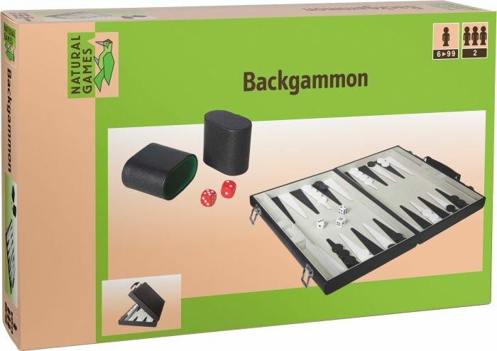 Actual product image Natural games Backgammon (German)