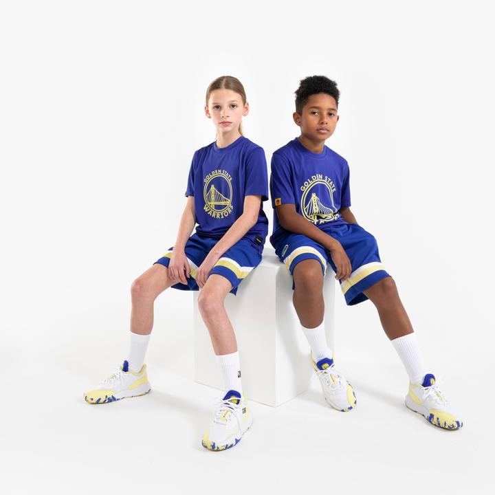 Immagine prodotto Tarmak Scarpe da basket per bambini basse NBA Warriors - Fast 900 Low-1 bianco