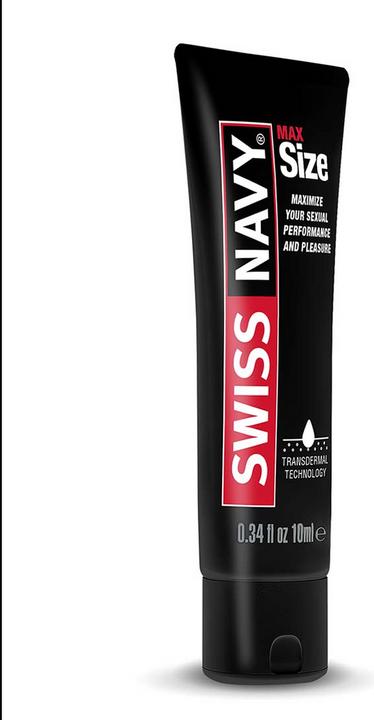 Productafbeelding Swiss Navy Max Size Male Enhancement Cream - 10ml/50st Fishbowl (500 ml)