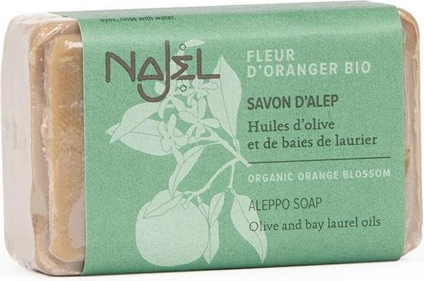 Produktbild Najel Aleppo Seife mit Orangenblüten BIO (Hartseife)