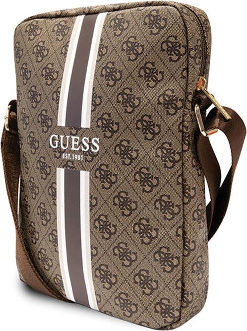 Produktbild Guess PU 4G Printed Stripes Wallet Universal 10 Zoll - brown (Universal)