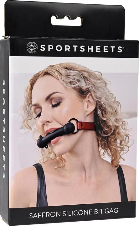 Actual product image Sportsheets - Saffron Silicone Bit Gag