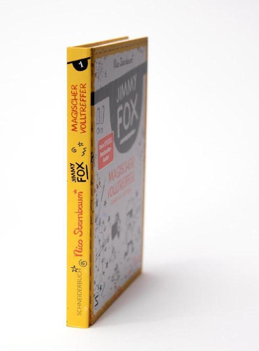 Actual product image Jimmy Fox. Magischer Volltreffer (leider voll aufs Auge) - Ein Comic-Roman (German, Nico Sternbaum, 2022)