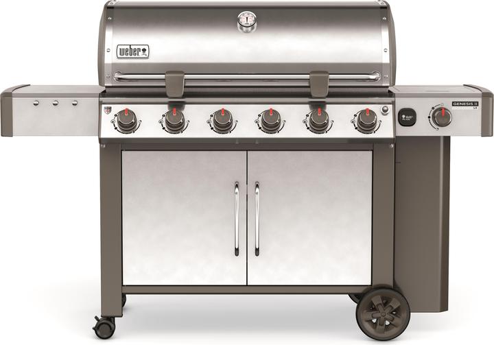 Produktbild Weber Genesis II LX S-640 GBS inklusive gratis Gourmet BBQ System Pizzastein Einsatz