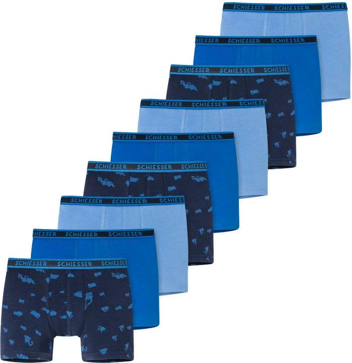 Immagine prodotto Schiesser 9 Pacchetti di pantaloncini / pantaloni in cotone biologico 95/5 per bambini (104, confezione da 9)