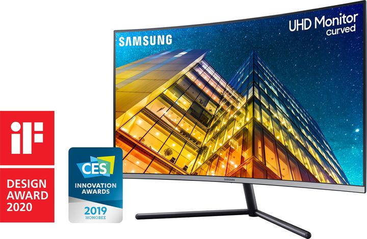 Actual product image Samsung UR59C (3840 x 2160 Pixels, 32")