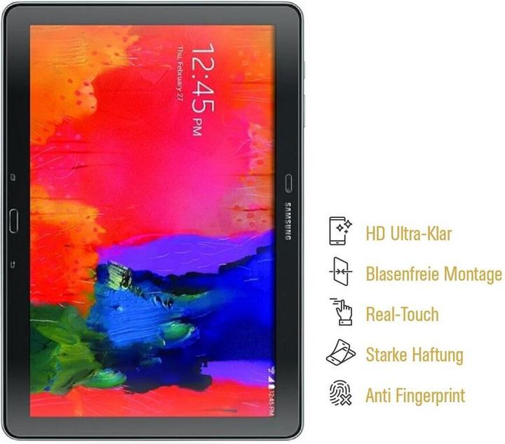 Produktbild Protectorking 4x Premium Displayschutzfolie 3D KLAR (4 Stück, Galaxy Note Pro 12.2)