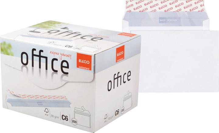 Image du produit Elco Bureau des enveloppes, sans fenêtre (C6, 200 x)
