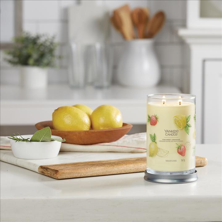 Actual product image Yankee Candle Scented Candle Iced Berry Lemonade Signature Large Tumbler