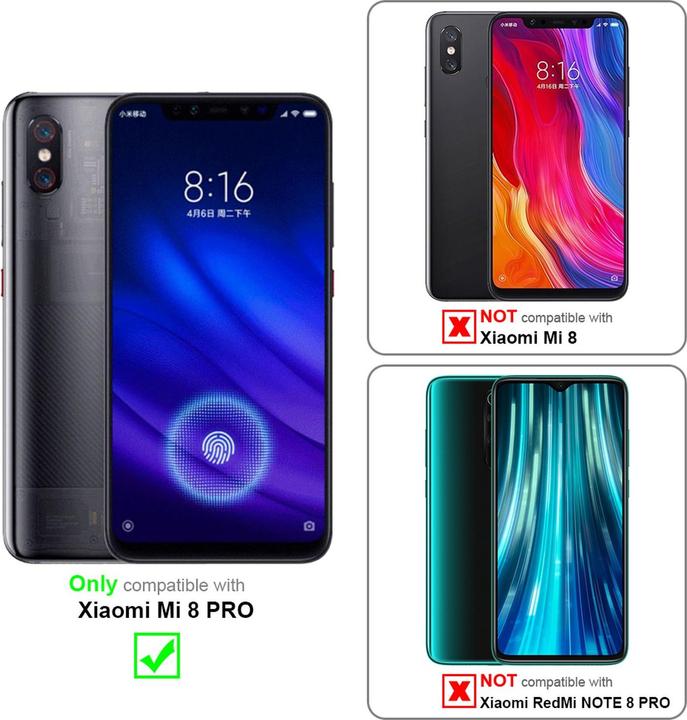Actual product image Cadorabo Book Jeans Optics Cover (Mi 8 Pro)