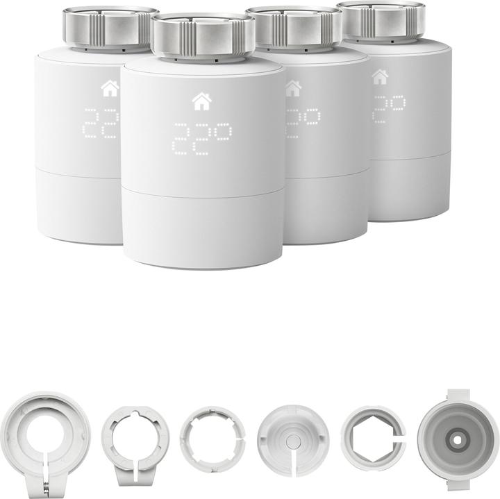 Image du produit tado° Tête Thermostatique Intelligente –  Set de quatre