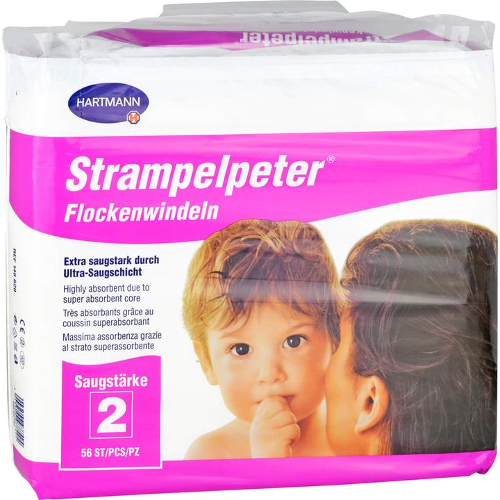 Image du produit IVF Hartmann Couches Fluff Absorbance 2 (Taille 2, Pack, 56 pièce(s))