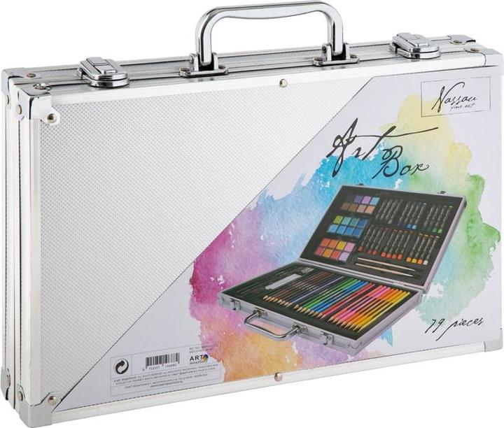 Actual product image Grafix Luxury metal colour case, 79 pcs.