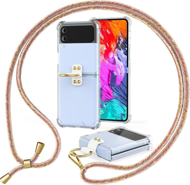 Nalia Clear hard cover with chain to hang around the neck
