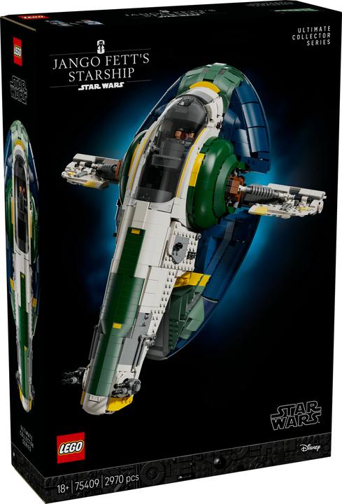LEGO 75409 Jango Fetts Sternenschiff der Firespray-Klasse (75409, LEGO Star Wars)