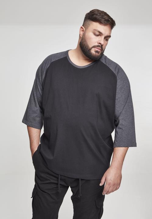 Actual product image Urban Classics Contrast 3/4 Sleeve Raglan Tee (S)