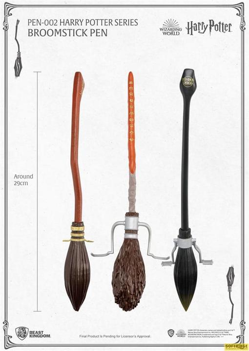 Image du produit Beast Kingdom Harry Potter stylo à bille balai volant Nimbus 2001 29 cm (1 x)