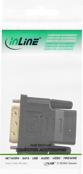 Actual product image InLine HDMI zu (DVI, 15 cm)
