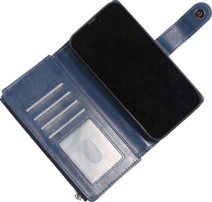 Actual product image PhoneLook Sleeve Wallet Case Luxurious and Sophisticated with Magnetic Closure & Coin and Card Compartment (Apple iPhone 15 Pro)