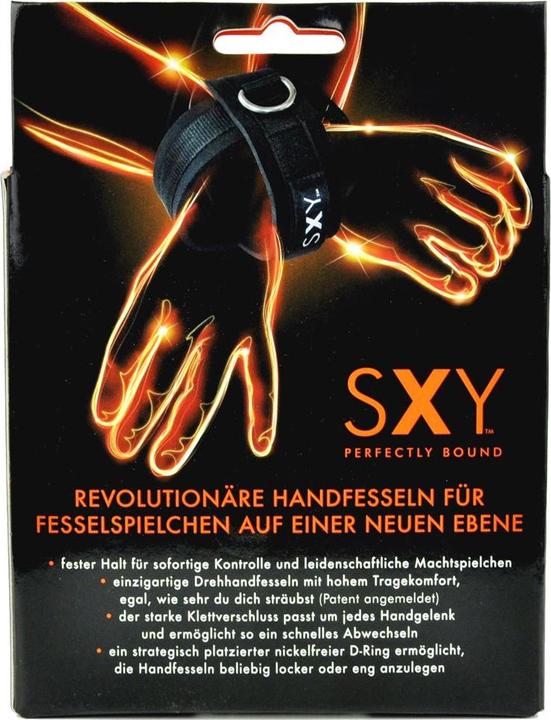 Produktbild Creative Conceptions SXY Manschetten - Deluxe Neopren Kreuzmanschetten - GERMAN