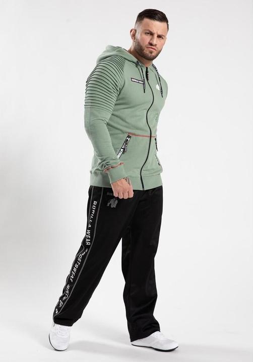 Produktbild Gorilla Wear Georgia Zip Hoody - Grün (M)