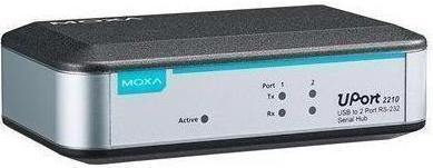 Produktbild Moxa UPORT 2210 - 2-Port RS-232 USB-zu-seriell Konverter